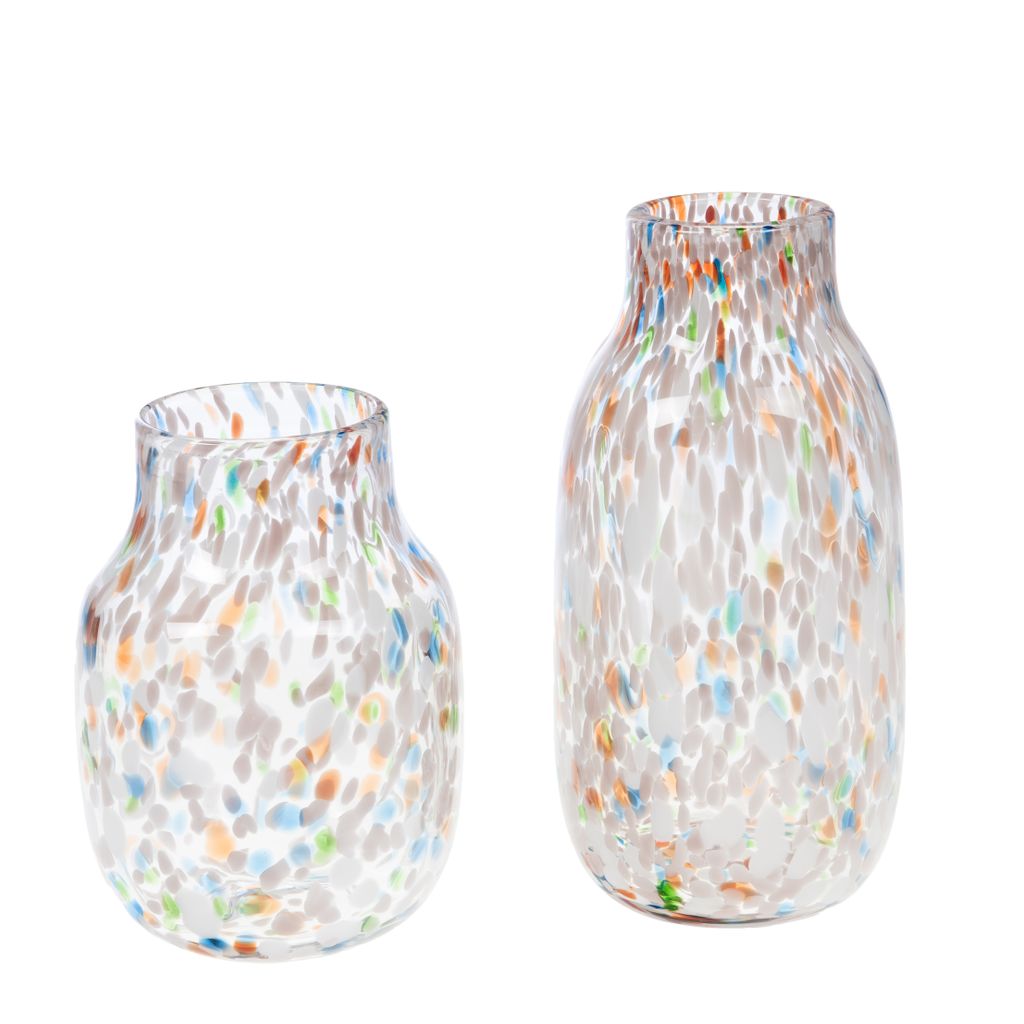 Vase Izak multicolor H22cm - Visuel 1
