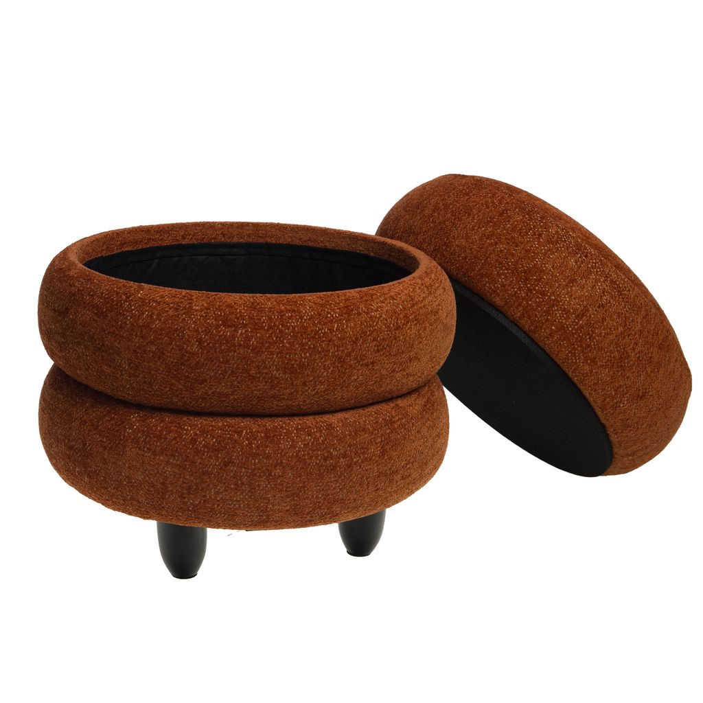 Pouf nuage rouge - Visuel 1