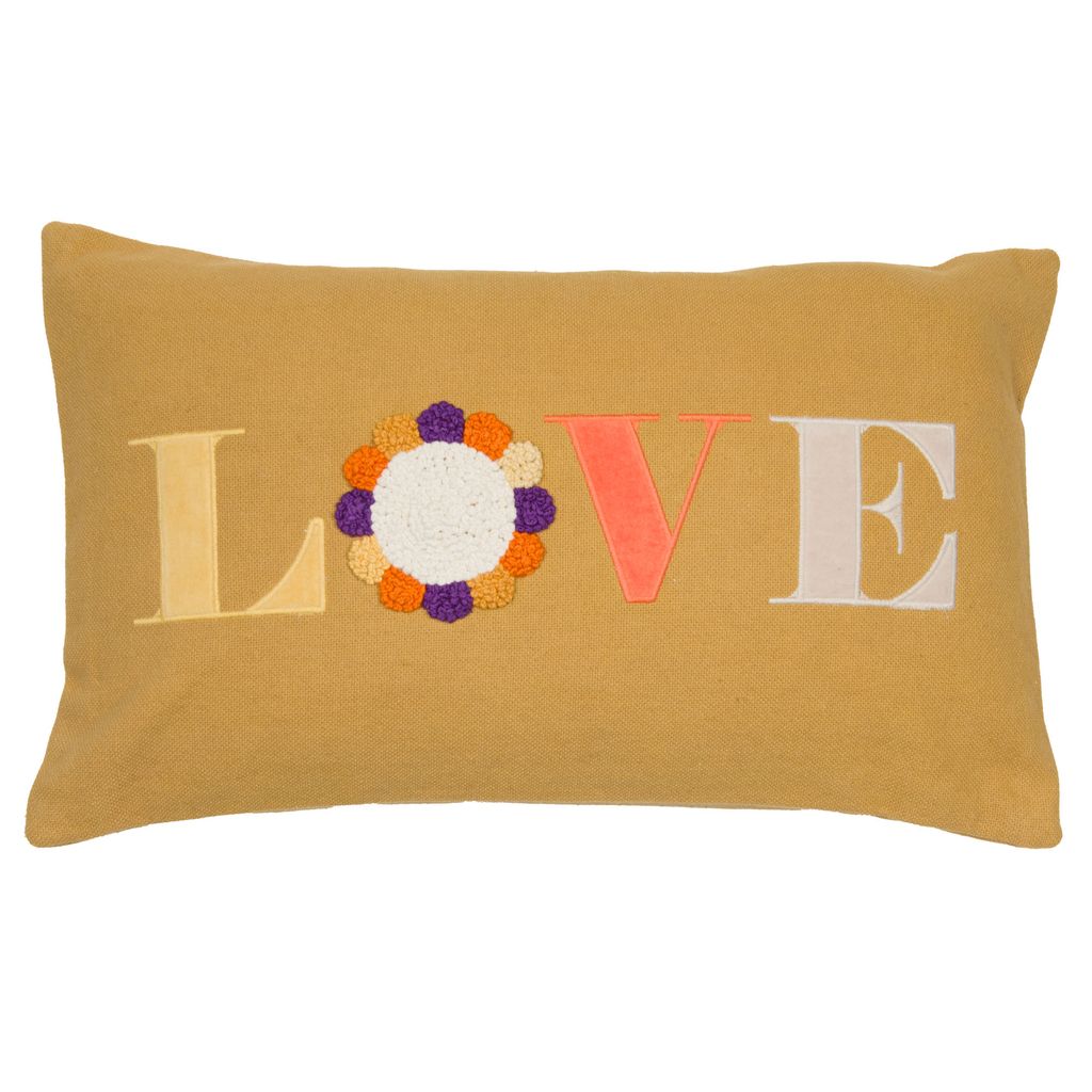 Coussin Love Retro 30 x 50 cm - Visuel 0