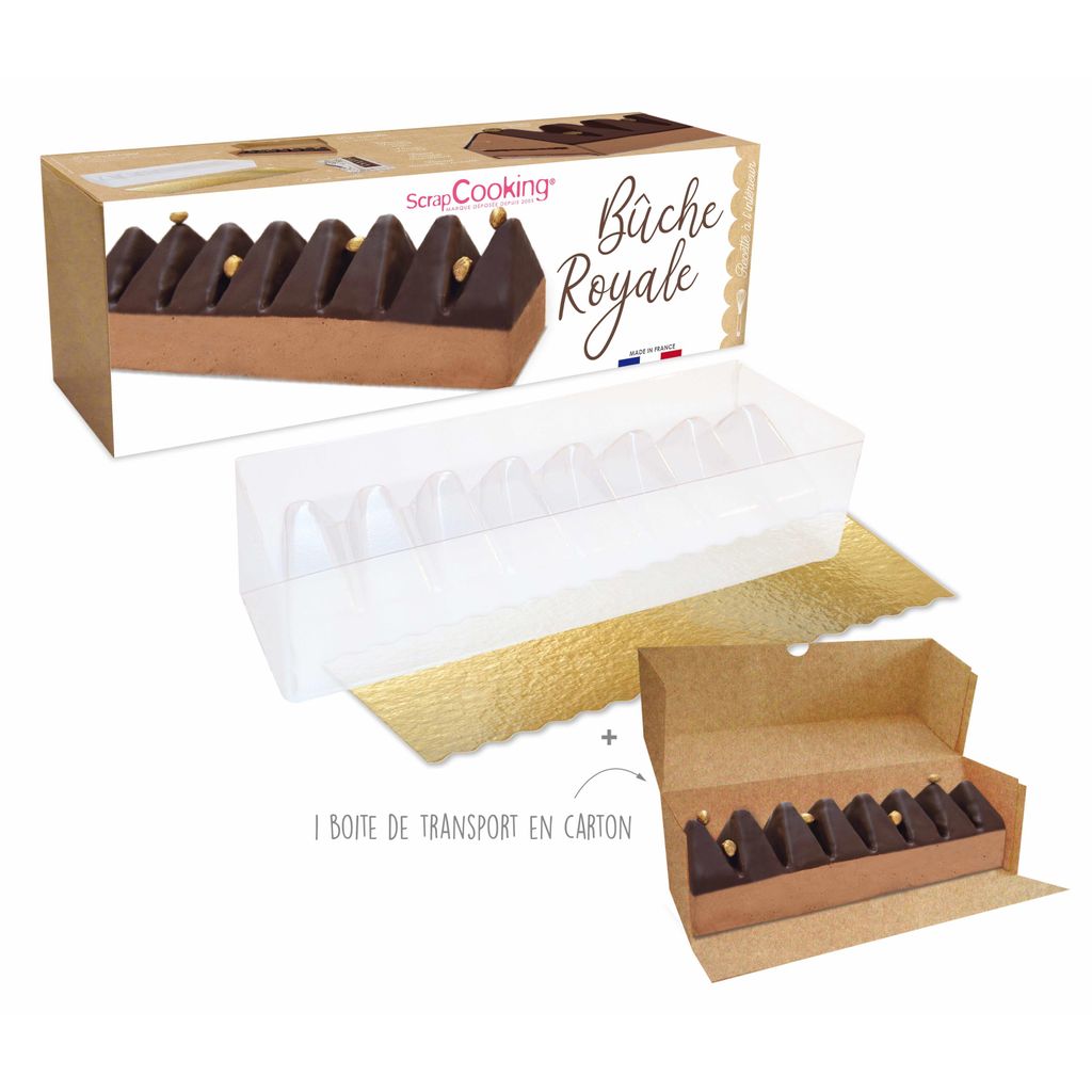 Moule à bûche royale - Visuel 4