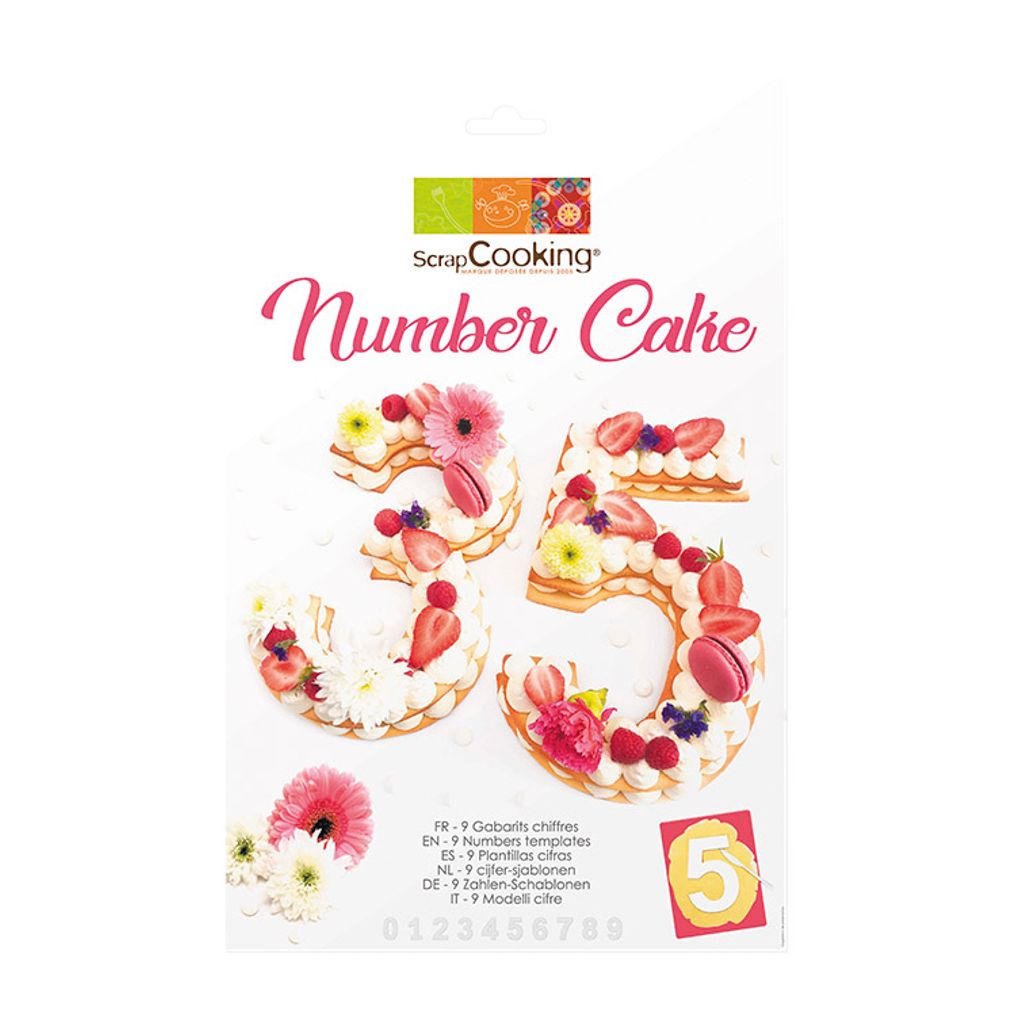 Kit Number Cake - Visuel 0