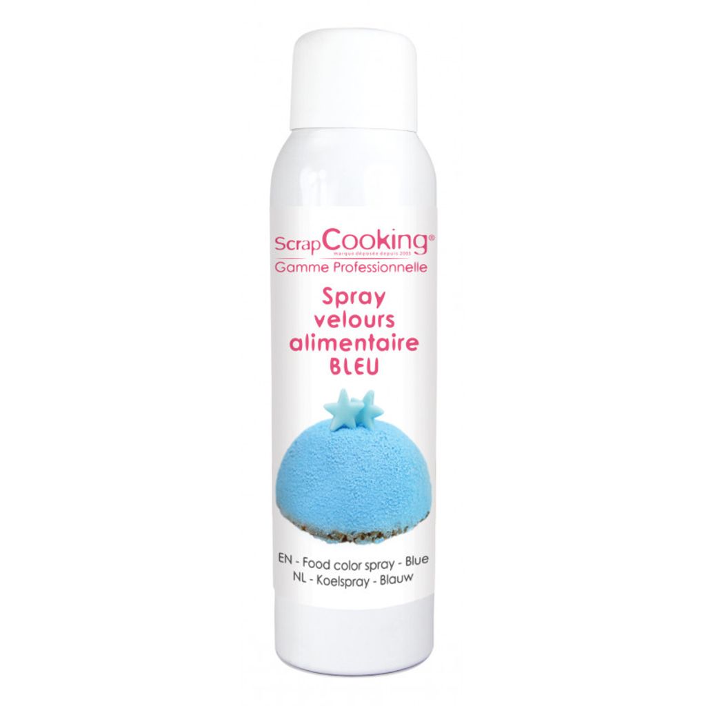 Spray velours bleu 150 ml - Visuel 0