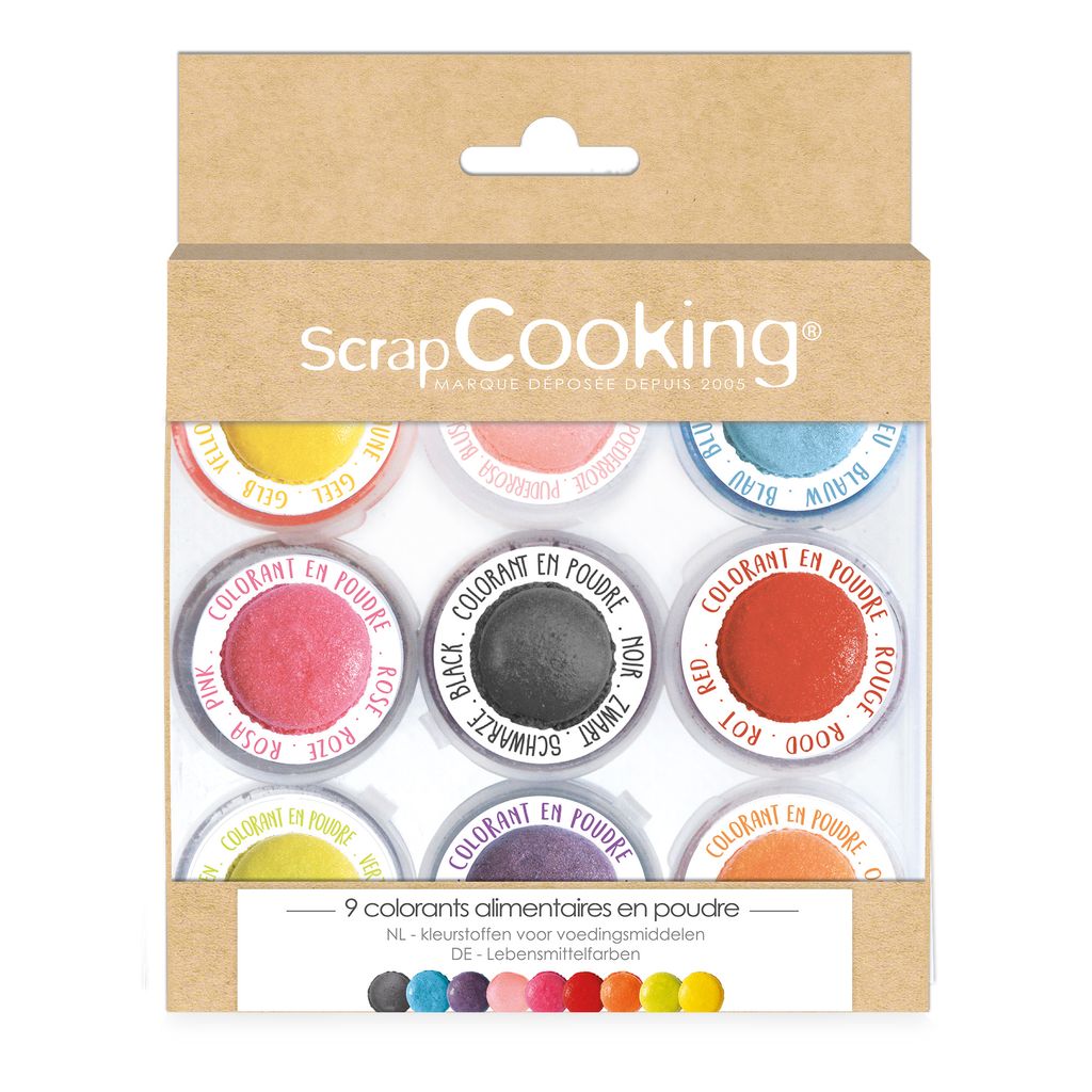 Kit 9 mini colorants en poudre - Visuel 0