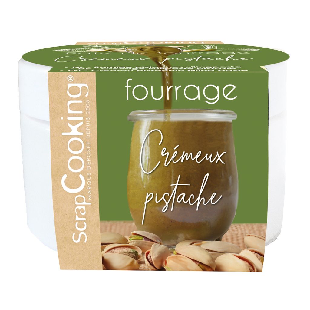 Pâte de fourrage crémeux pistache 200g - Visuel 0