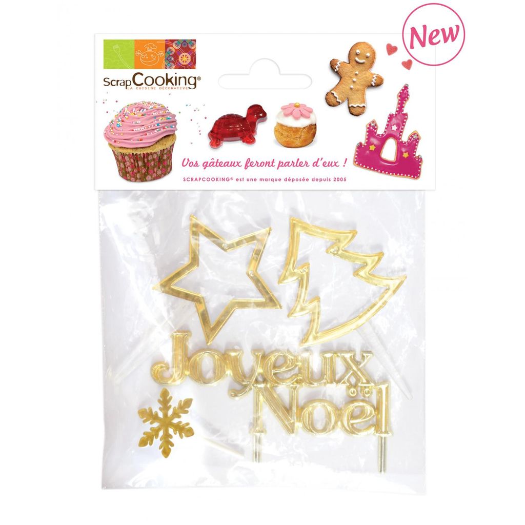Pics de Noël dorés - Visuel 0