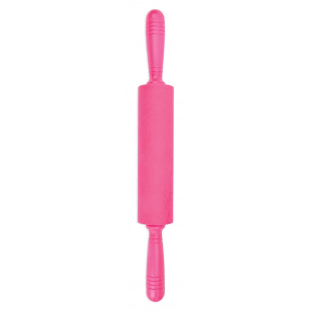Rouleau à pâtisserie en silicone rose - Visuel 1