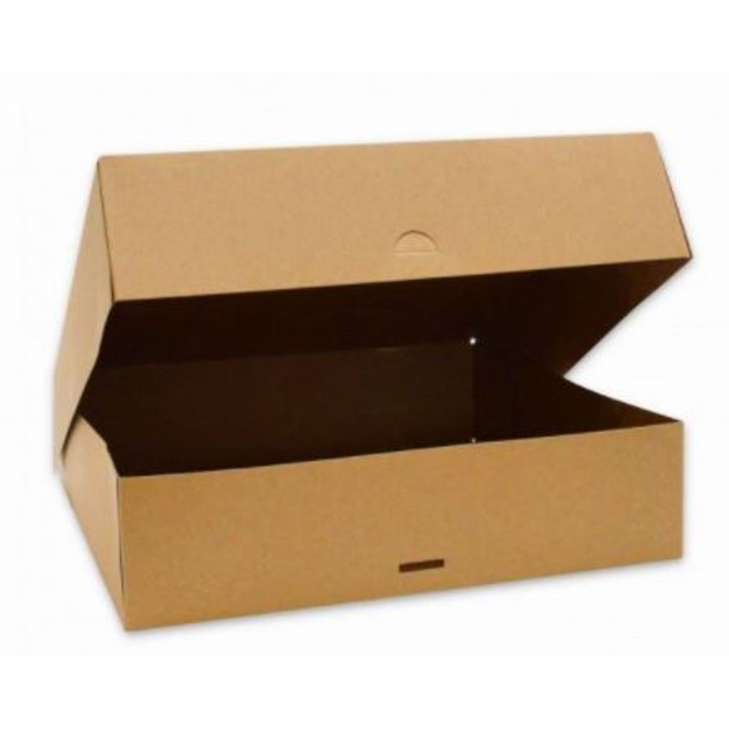 Lot de 2 boites à gâteaux kraft - Visuel 0