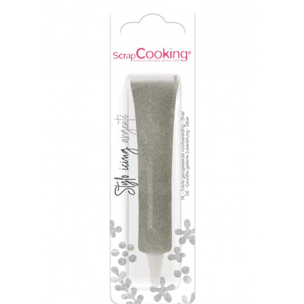 Stylo icing argenté - Visuel 0
