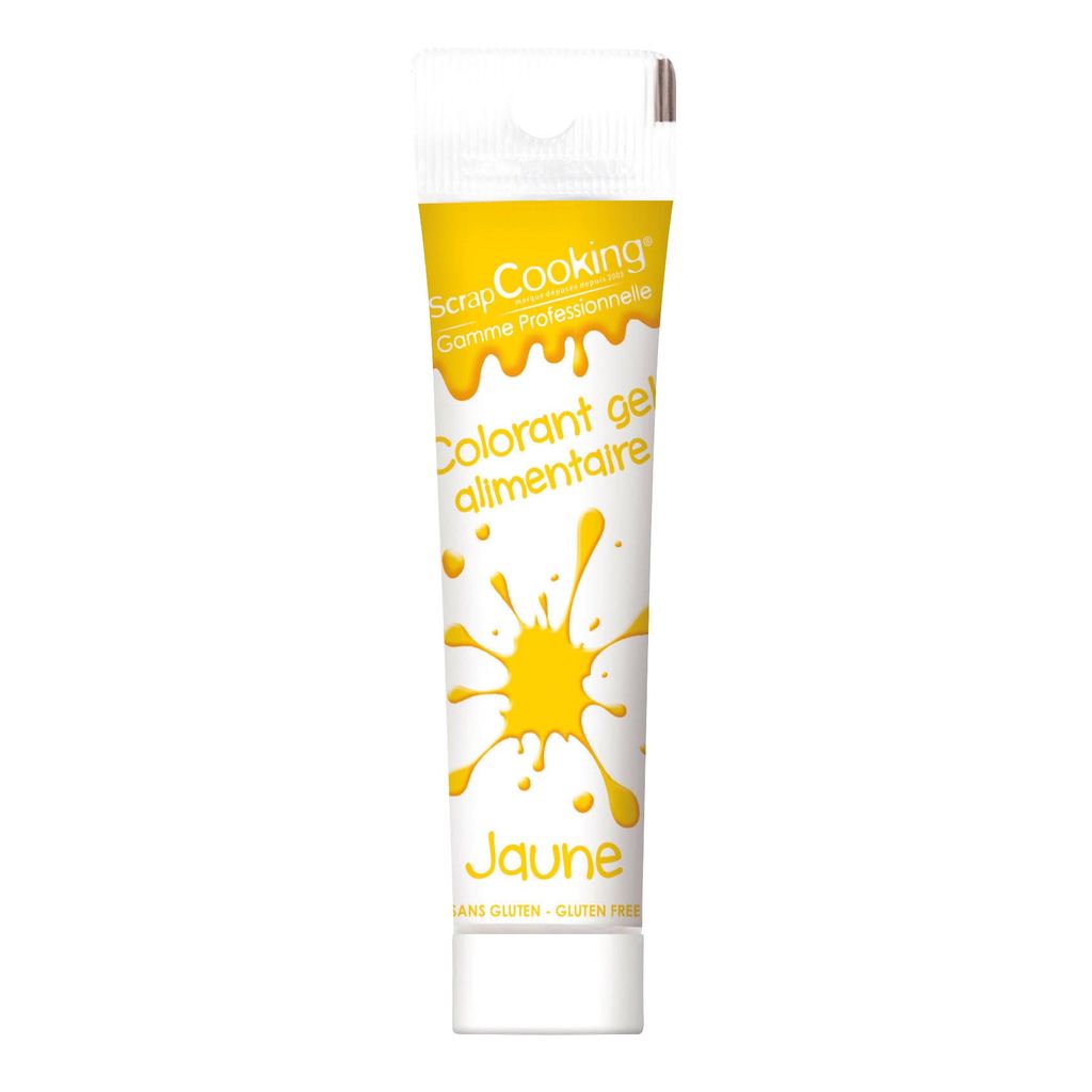 Colorant gel alimentaire jaune - Visuel 0
