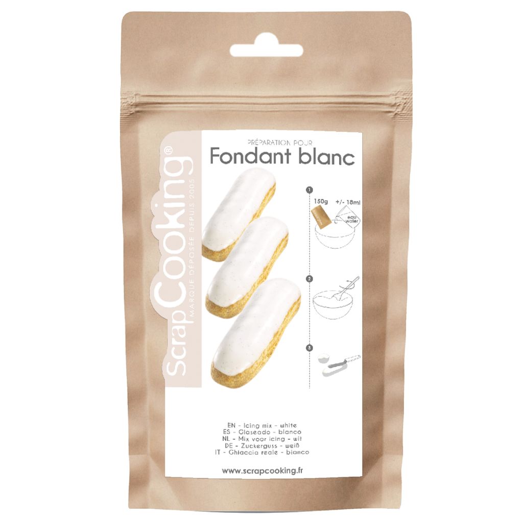 Fondant blanc en poudre - Visuel 0