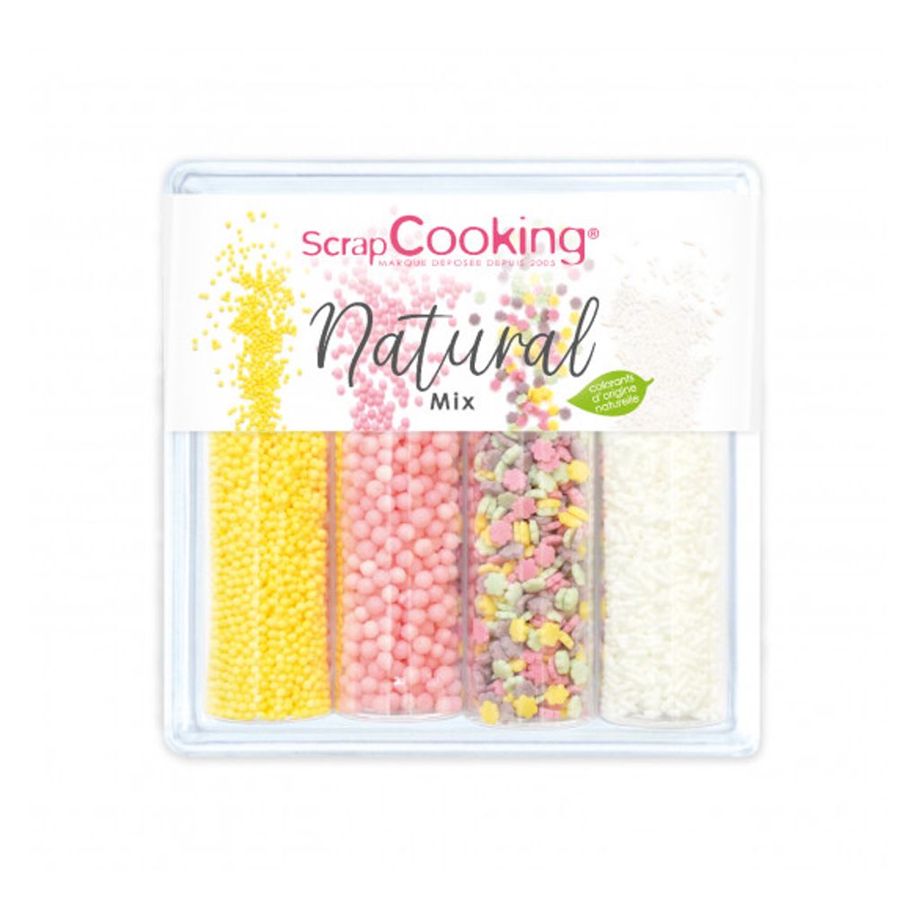 Décors sucrés Natural mix 74g - Visuel 0