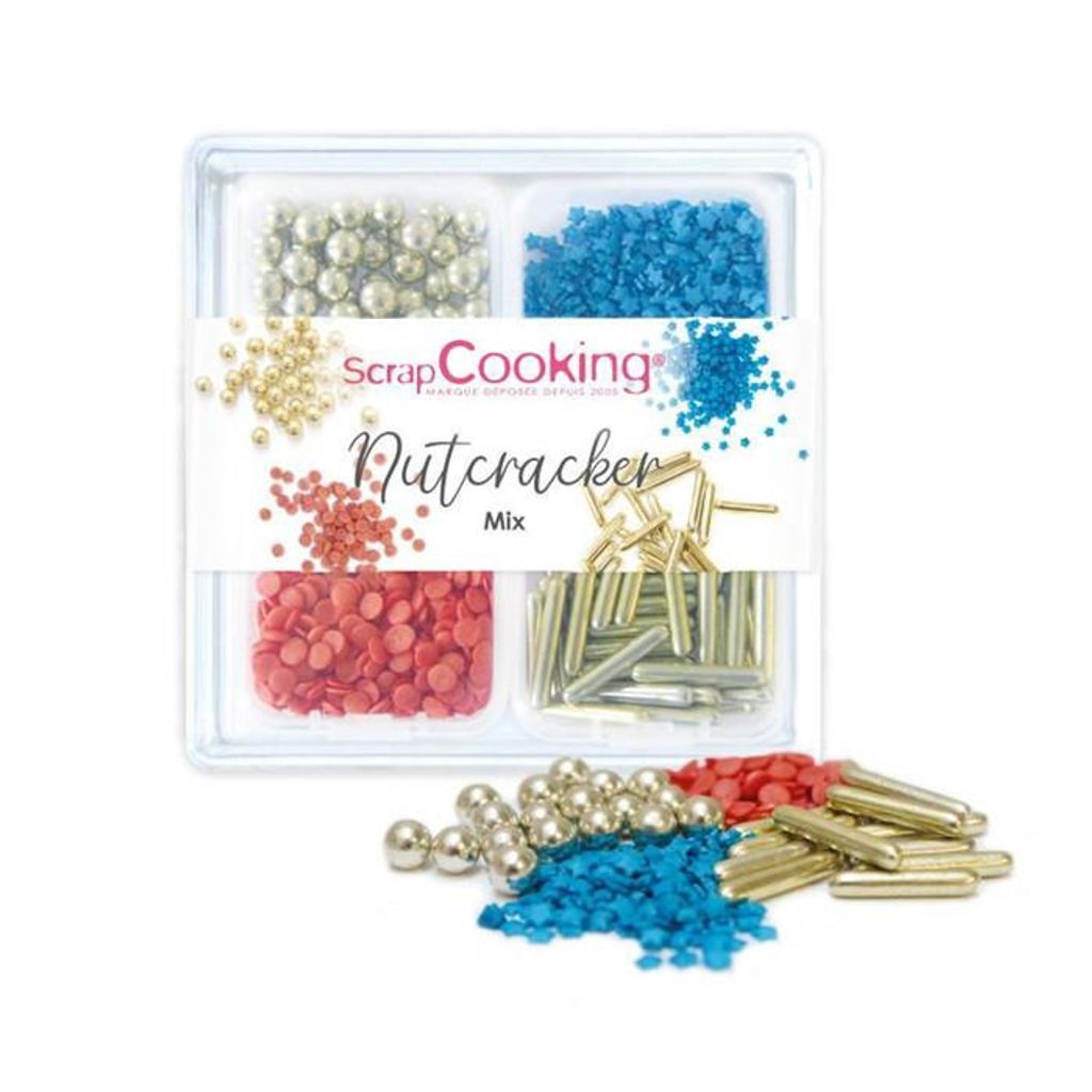 Mix décors sucrés Casse-Noisette 45g - Visuel 0