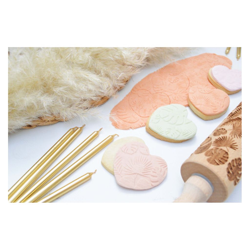 Pâte à sucre d'origine naturelle blush 200g - Visuel 2