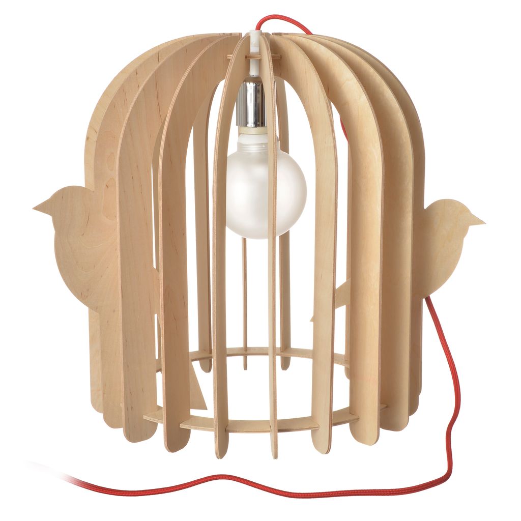 Lampe Cage à oiseaux