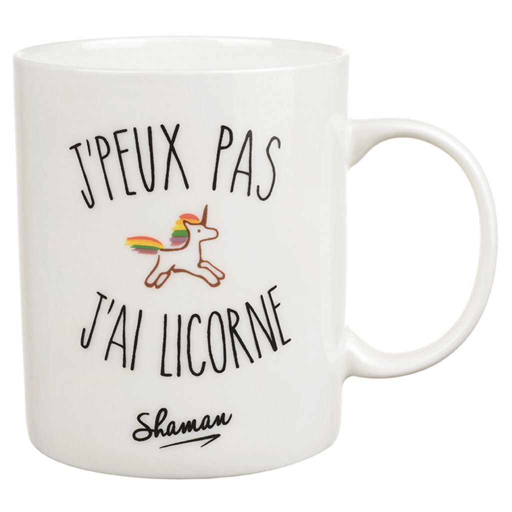 Mug "J'PEUX PAS J'AI LICORNE" - Visuel 0