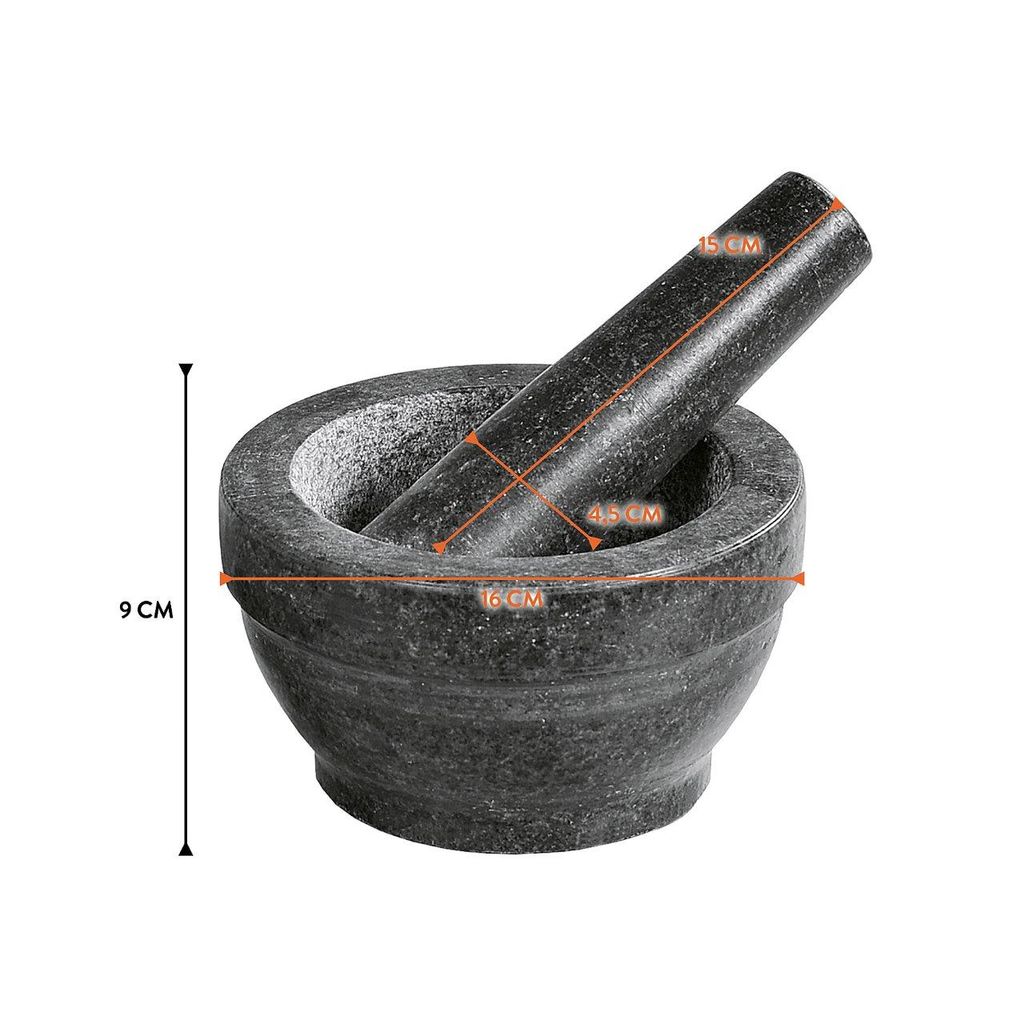 Mortier granit D 16 x 8,5 cm - Visuel 2