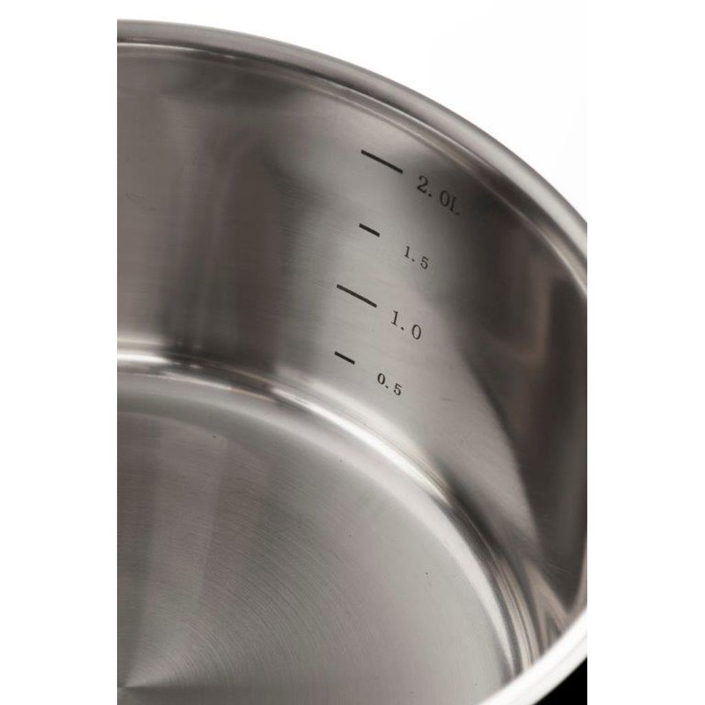 Casserole acier inoxydable 18 cm - Visuel 3