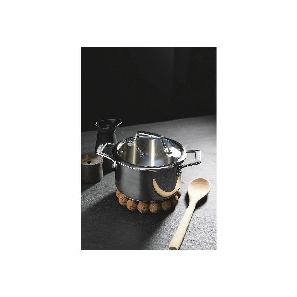 Faitout + couvercle en verre 16cm - Visuel 2