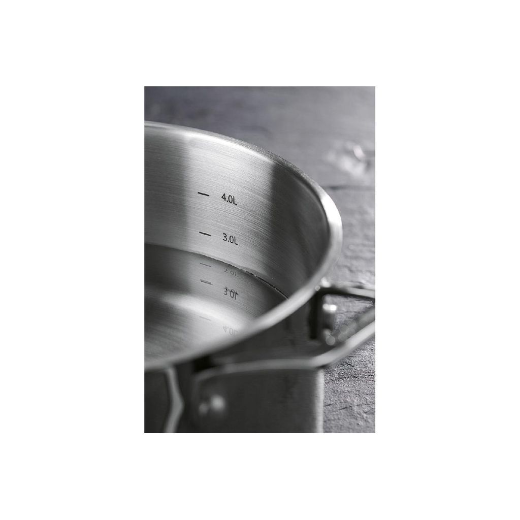 Faitout + couvercle en verre 24cm - Visuel 2
