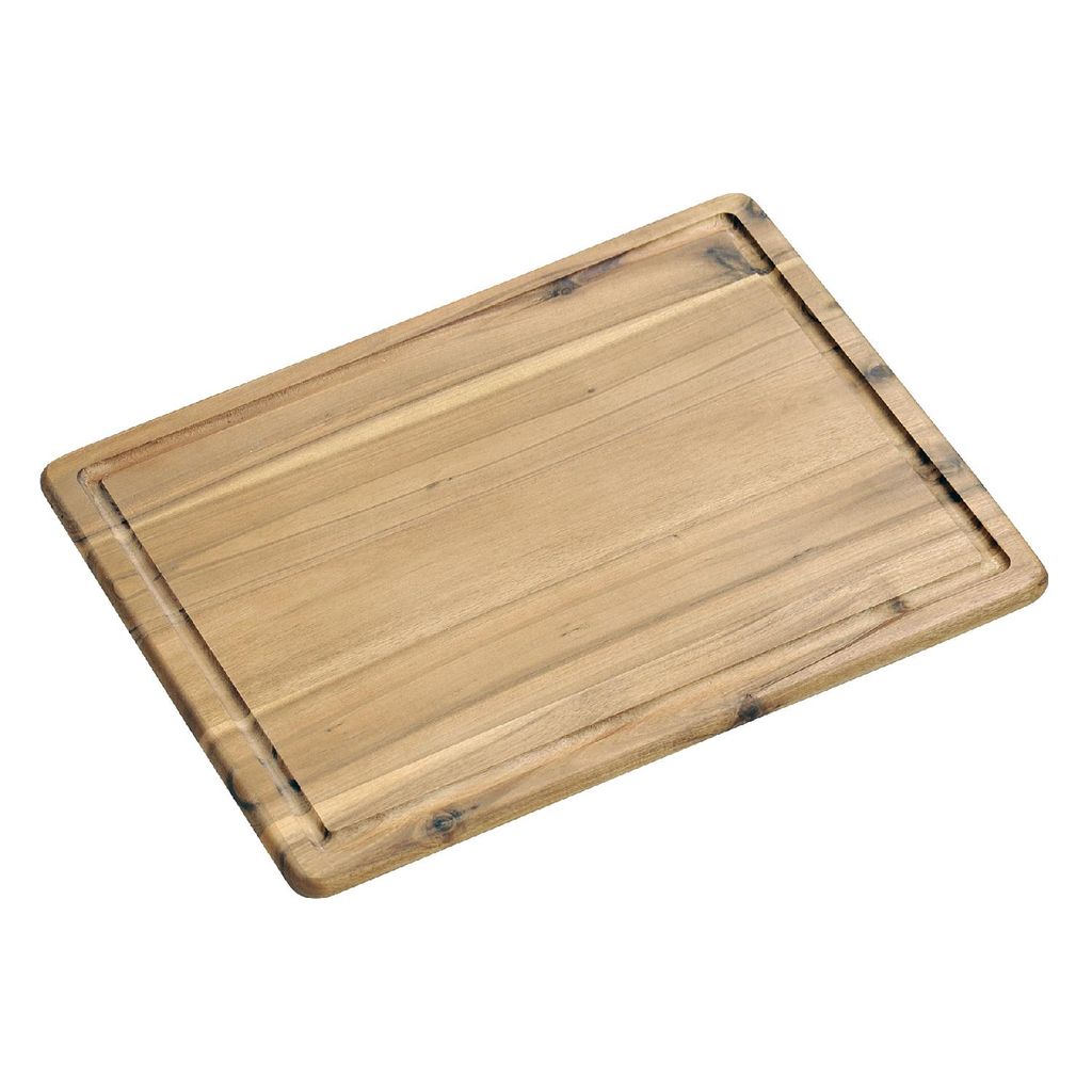 Planche à découper avec rigole 38 x 28 cm - Visuel 0