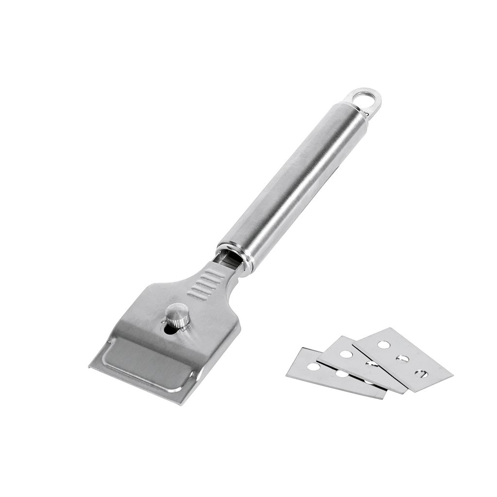 Grattoir pour plaque de cuisson inox Excellence Plus 19cm - Visuel 0