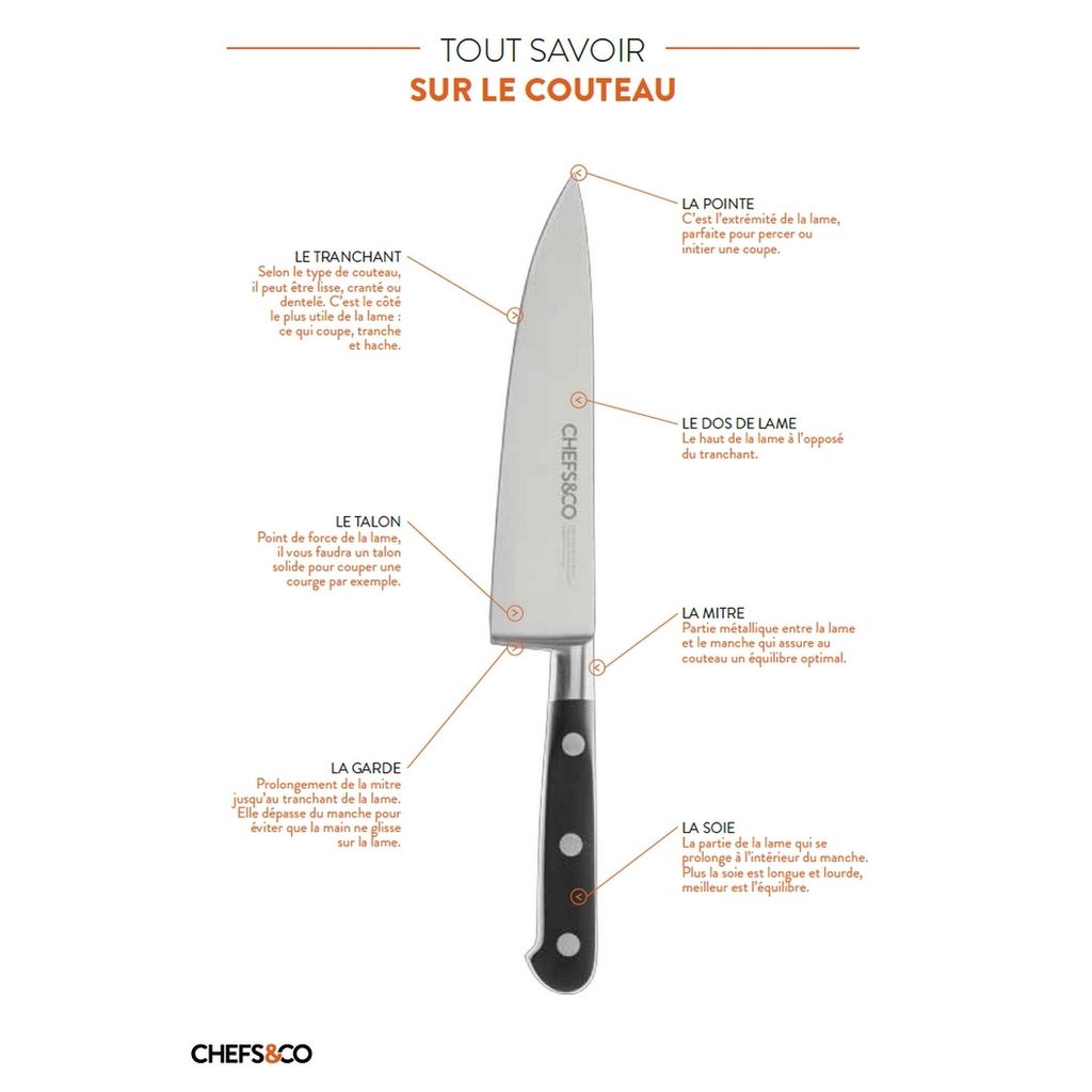 Couteau de Chef 20 cm