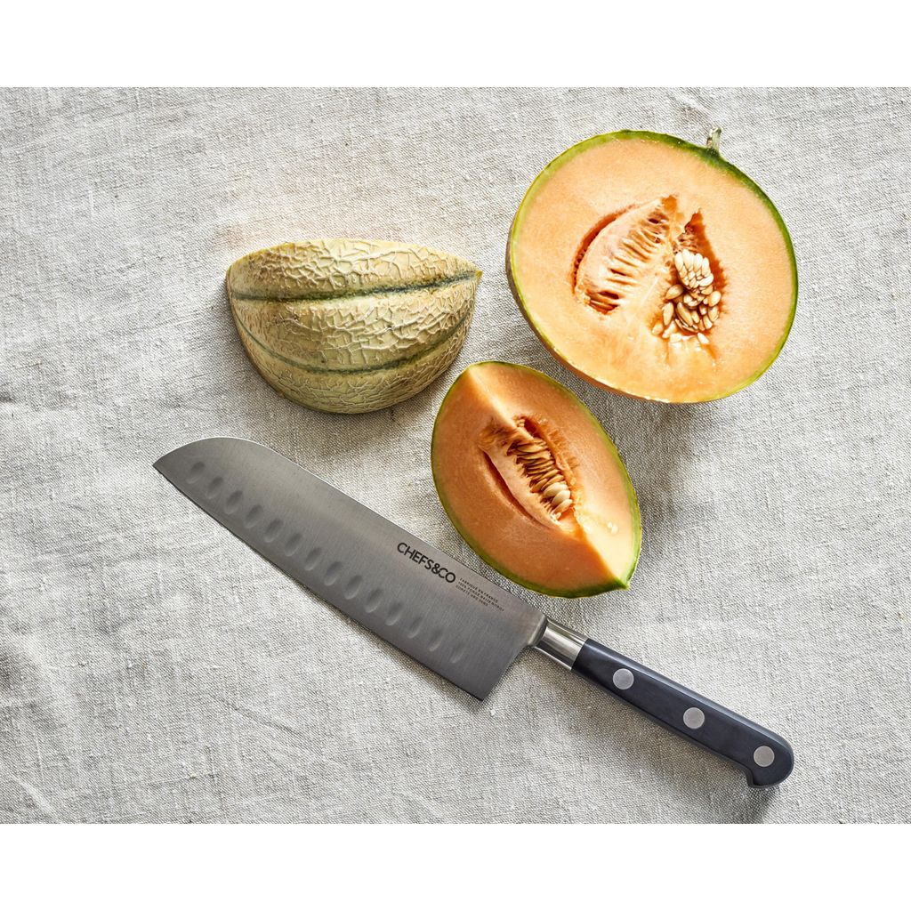 Couteau Santoku alvéolé 18 cm - Visuel 3