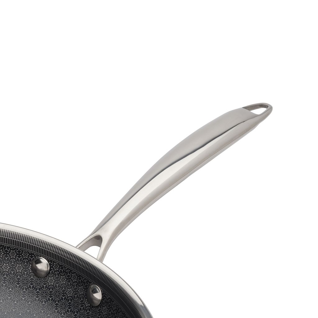 Wok Céramique Inox 30cm - Visuel 2