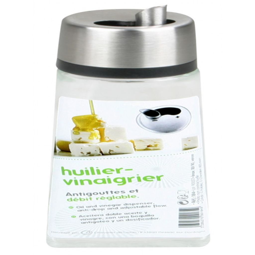 Huilier / Vinaigrier anti-goutte - Visuel 1