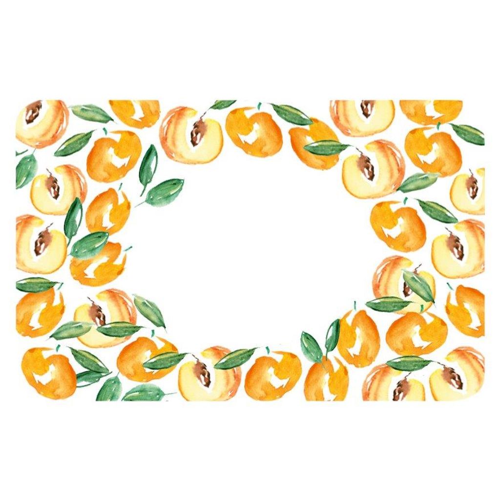 Etiquettes adhésives Abricots x 100 - Visuel 1