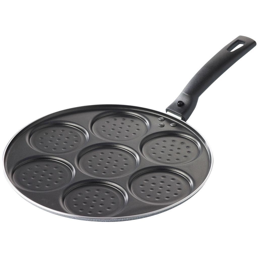 Poêle à blinis 7 alvéoles 26 cm - Visuel 0
