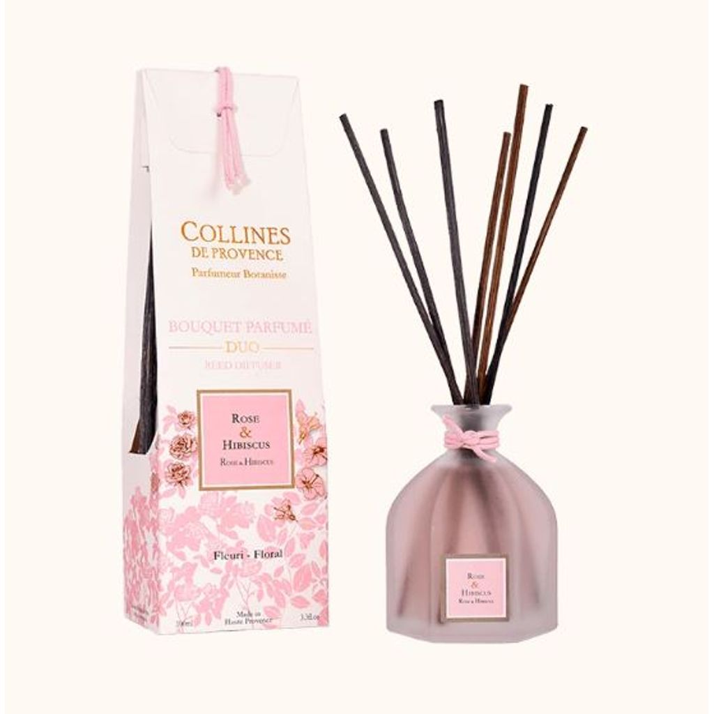 Bouquet parfumé 100 ml Rose & Hibiscus - Visuel 0