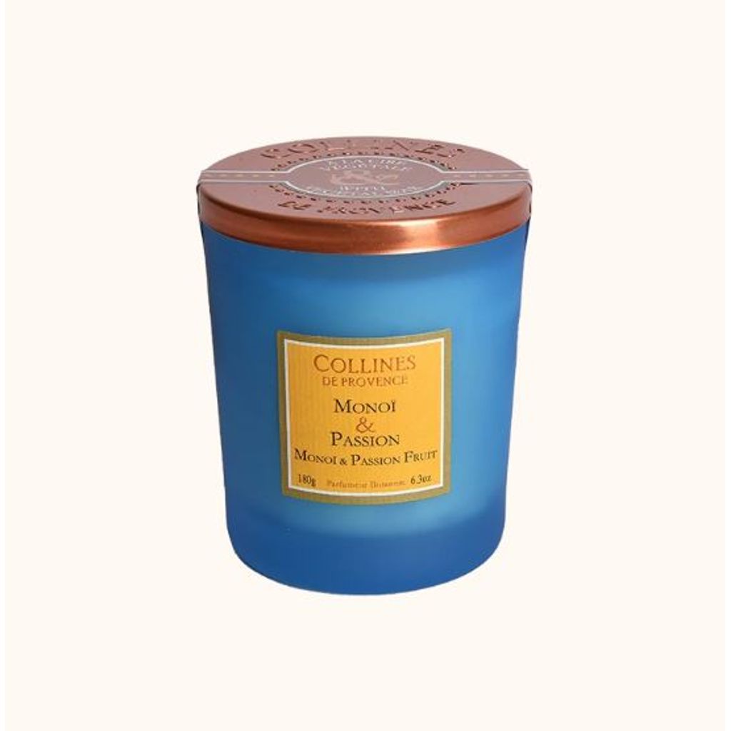 Bougie parfumée 180 g Monoï & Passion - Visuel 0