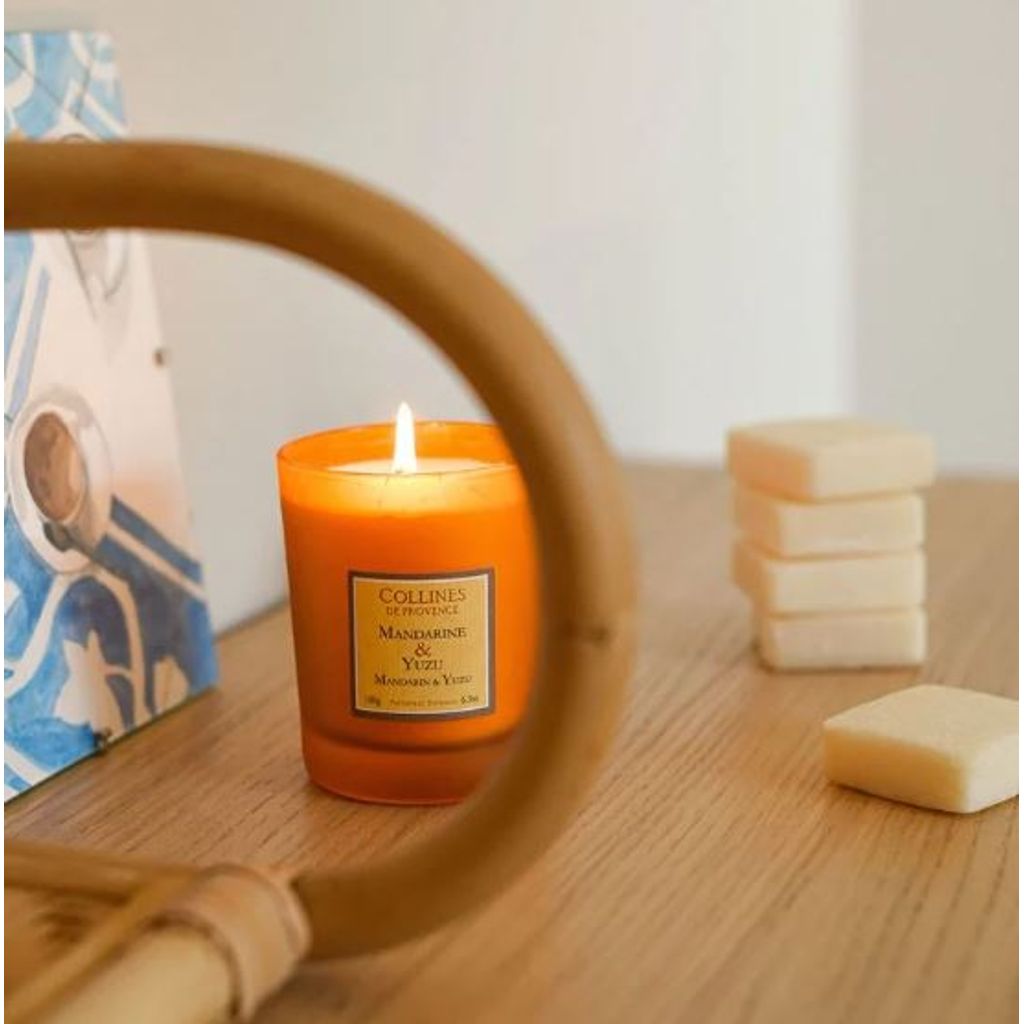 Bougie parfumée 180 g Mandarine & Yuzu - Visuel 1