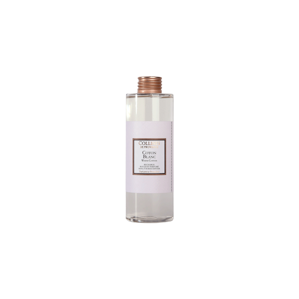 Recharge parfum d'intérieur coton blanc 200ml - Visuel 0