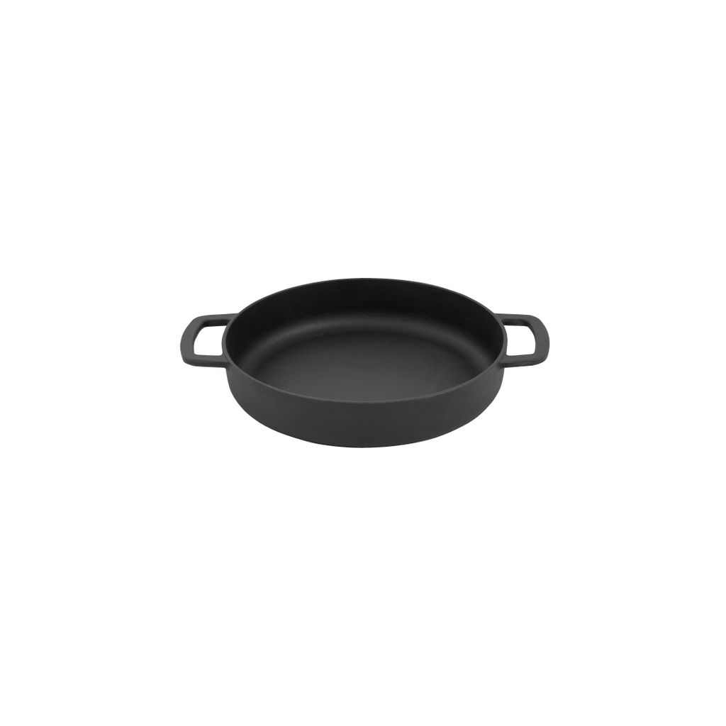 Poêle à frire Sous-Chef en fonte 100% recyclée noir 24 cm - Visuel 1