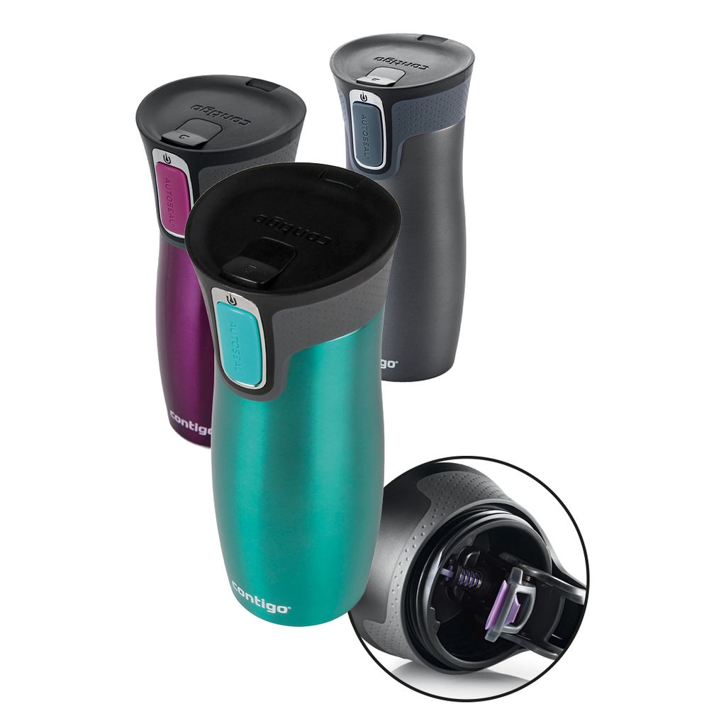 Mug isotherme Westloop bleu mer - Visuel 1