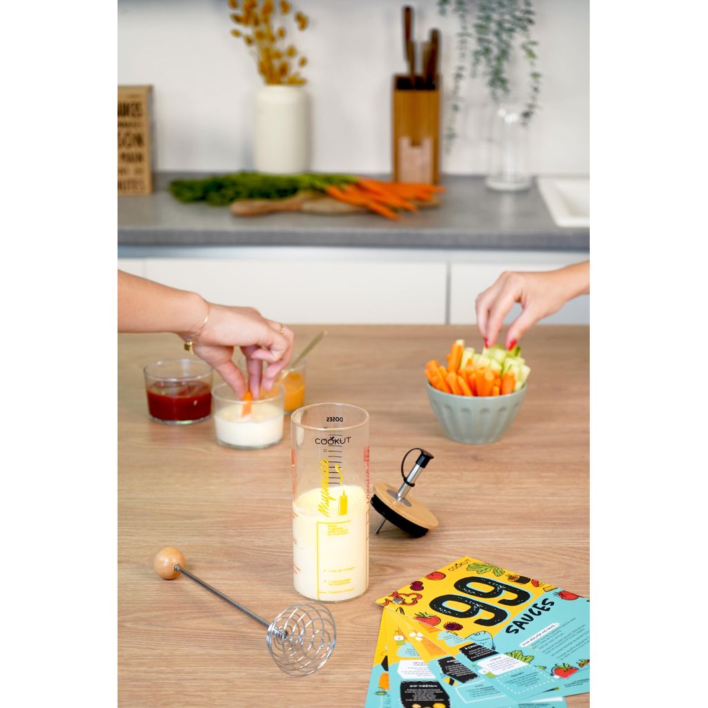 Kit 99 SAUCES ET MAYONNAISES MAISON à la main - Visuel 4