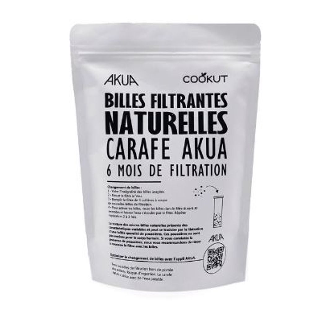 Recharge billes pour carafe AKUA - Visuel 0