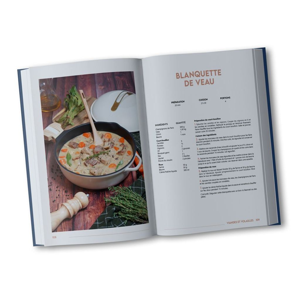 LIVRE "200 RECETTES DE LA FABULEUSE POÊLE" - Visuel 2