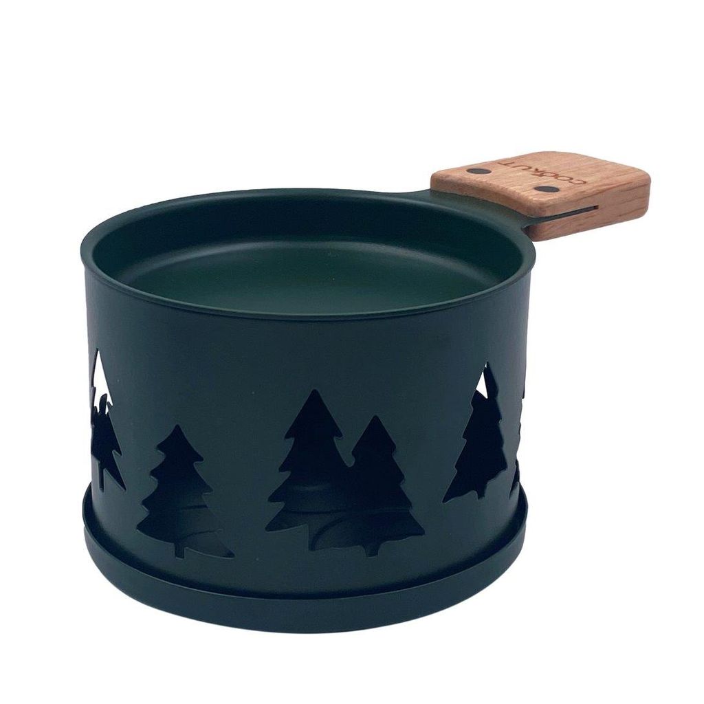 Coffret raclette à la bougie LUMI 2 personnes sapin vert - Visuel 3
