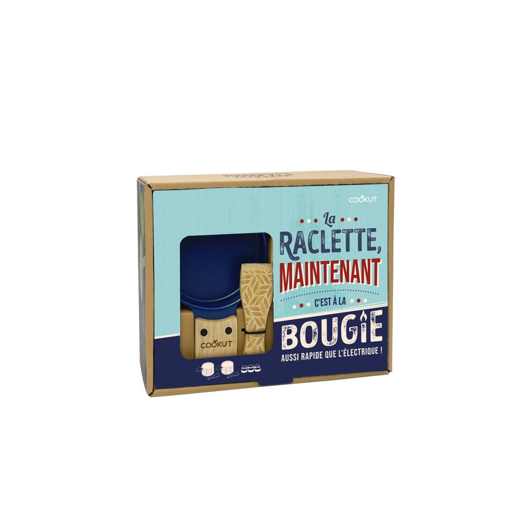 Coffret raclette à la bougie LUMI 2 personnes Circus - Visuel 0