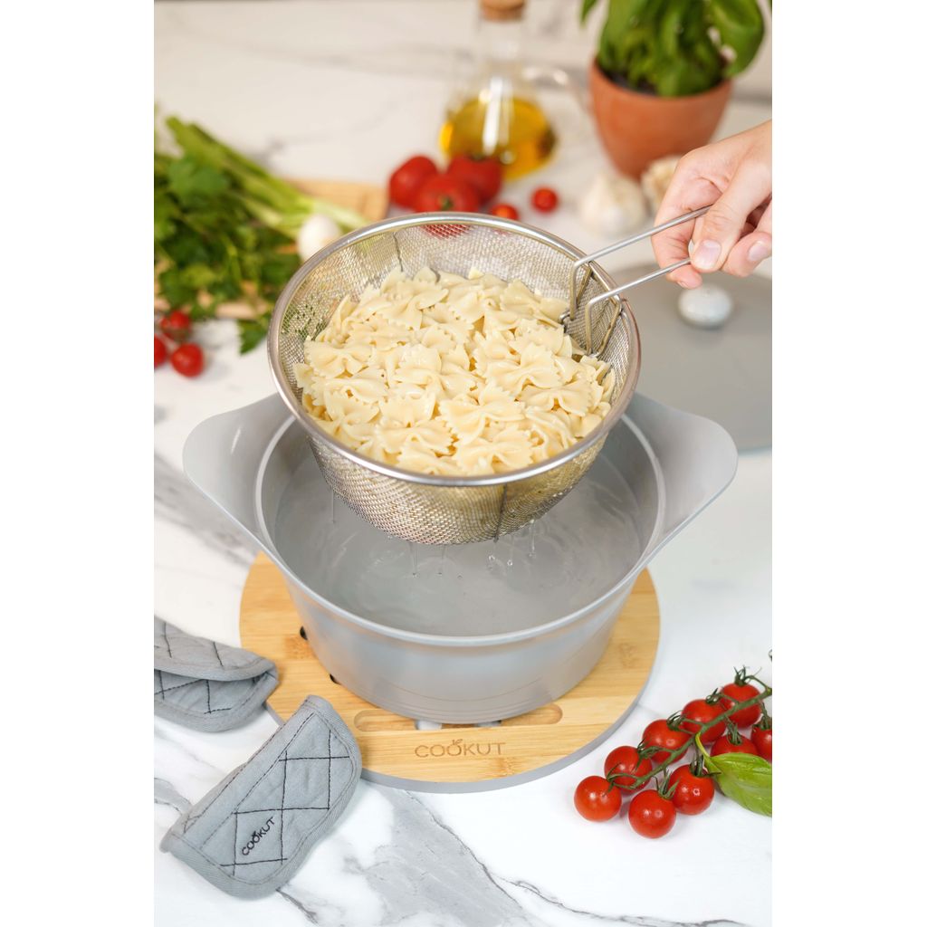 Panier à cuisson vapeur / friture 28cm - Visuel 1