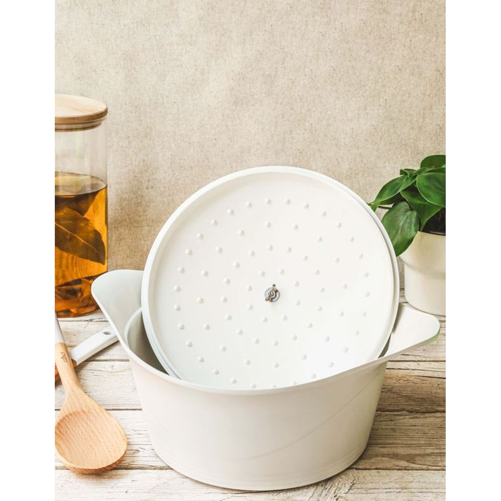 Cocotte 28 cm blanc - Visuel 4