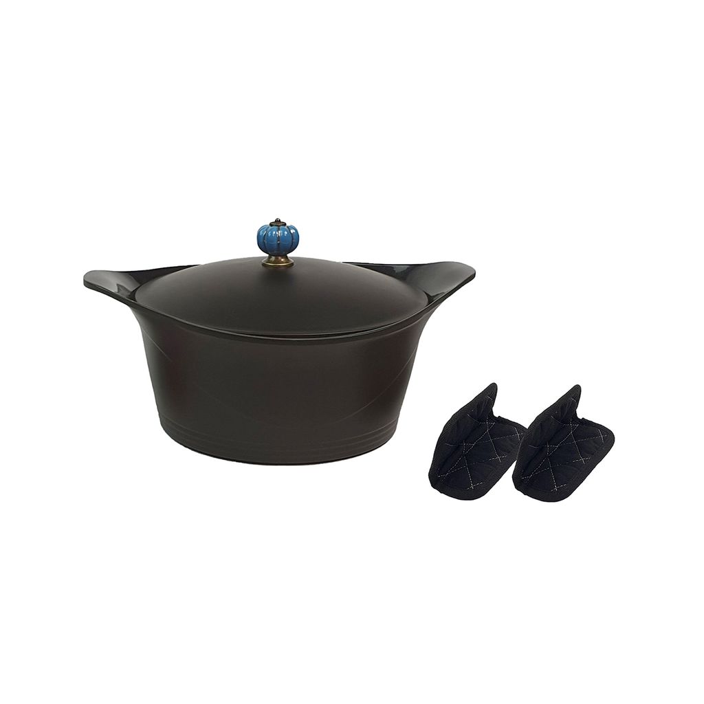 Cocotte 28 cm noire - Visuel 1