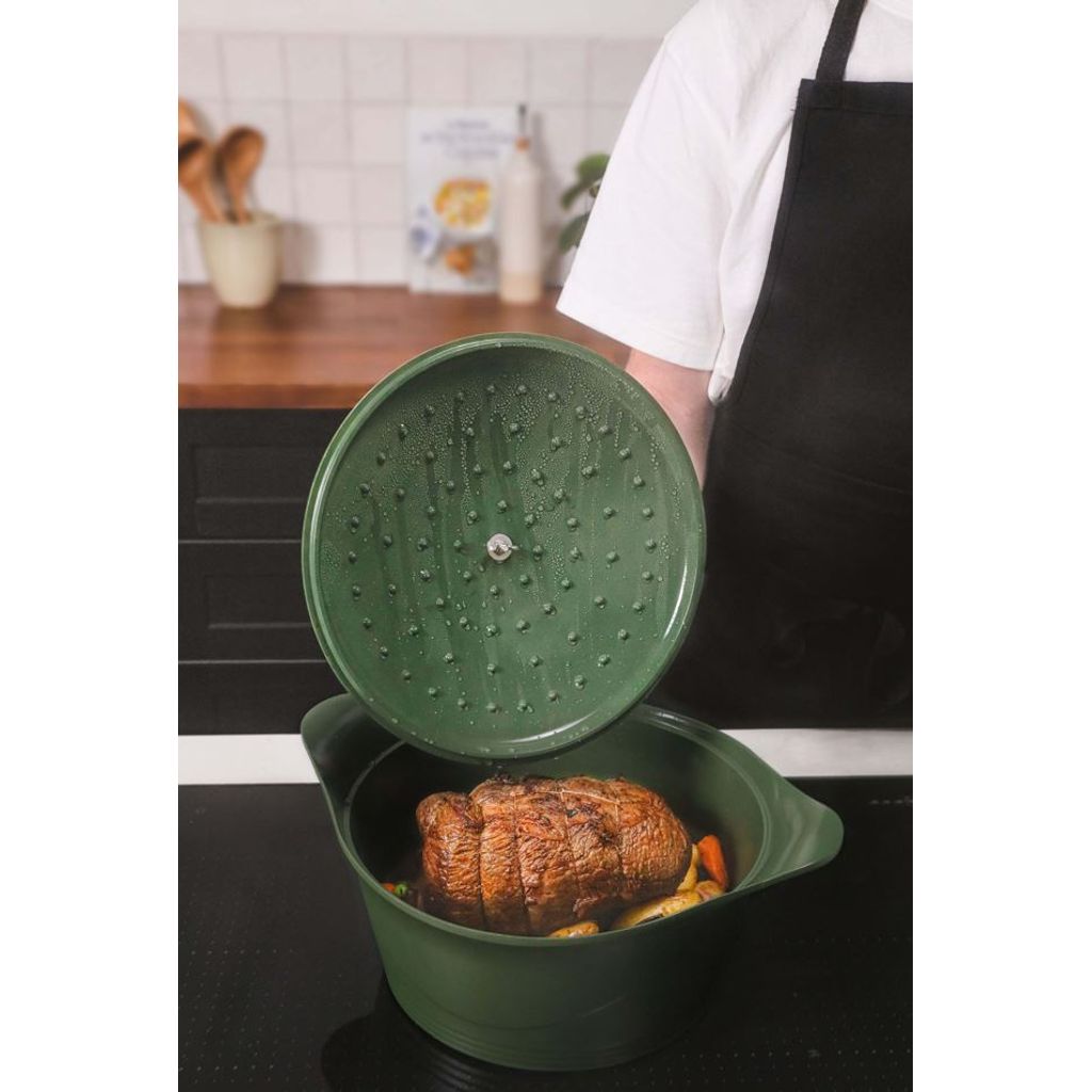 Cocotte 28 cm vert - Visuel 5