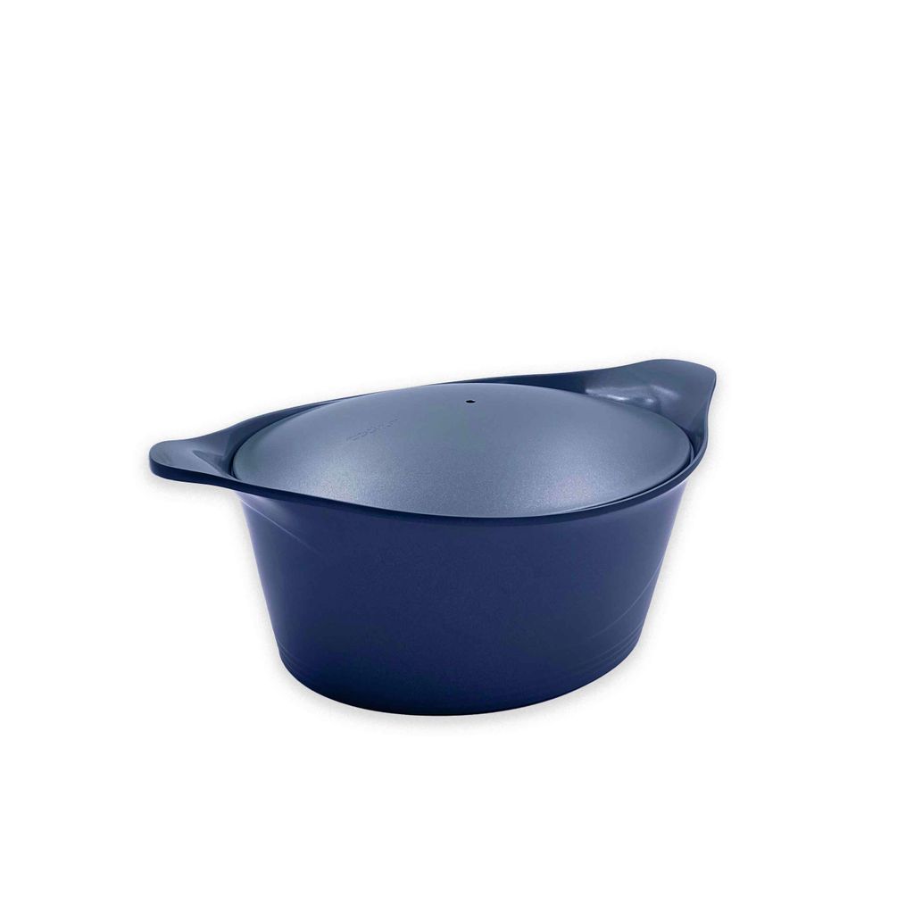 Cocotte ovale 33 cm myrtille - Visuel 1