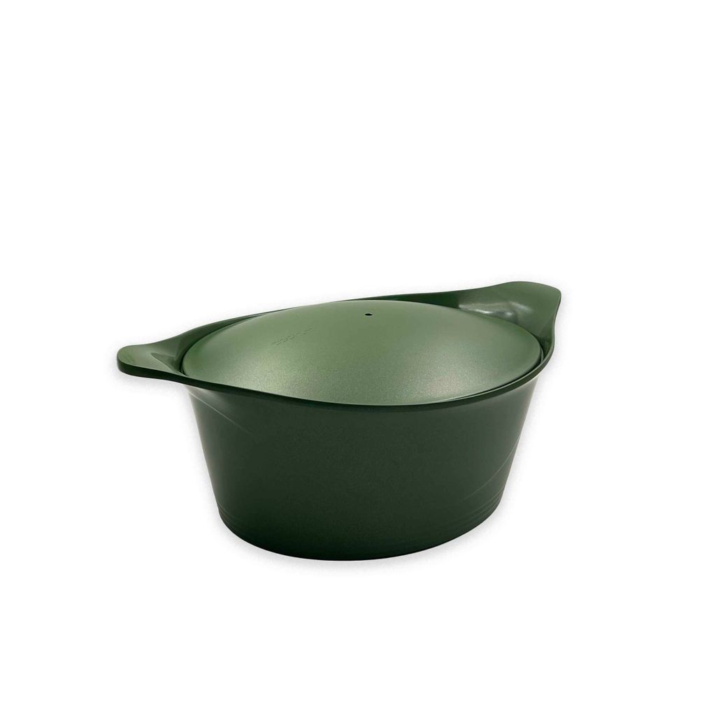 Cocotte ovale 33 cm fougère - Visuel 1