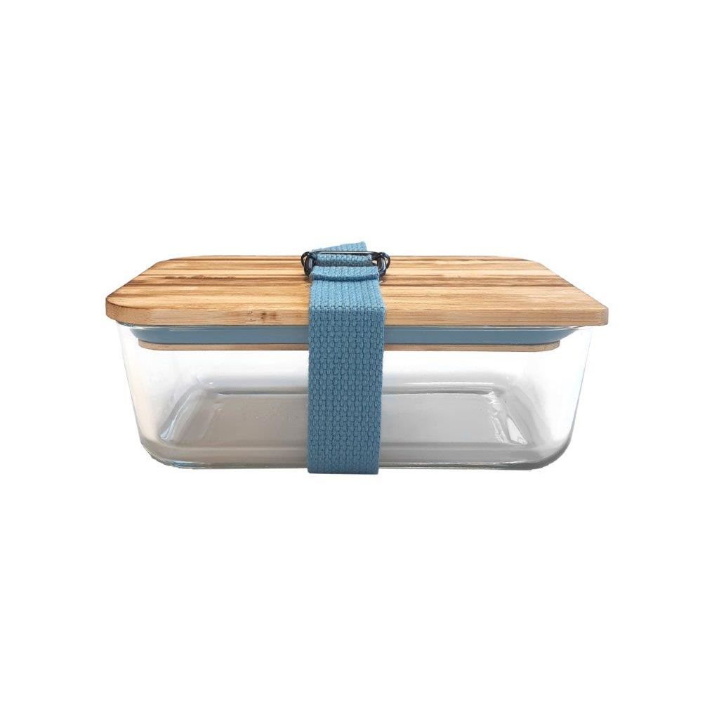 Lunchbox "ma boite naturelle" bleu clair - Visuel 1