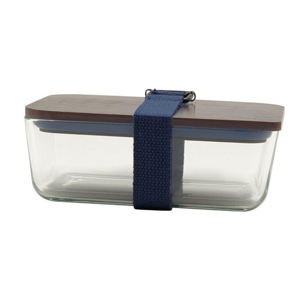 Lunchbox "ma boite naturelle" bleu foncé - Visuel 1